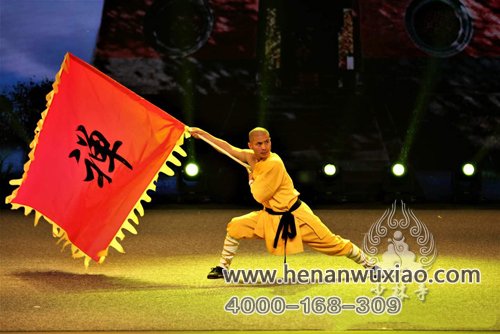 少林寺武僧在南非表演少林功夫
