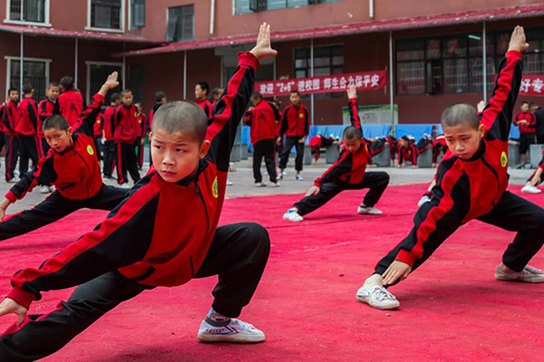 河南少林寺文武学校