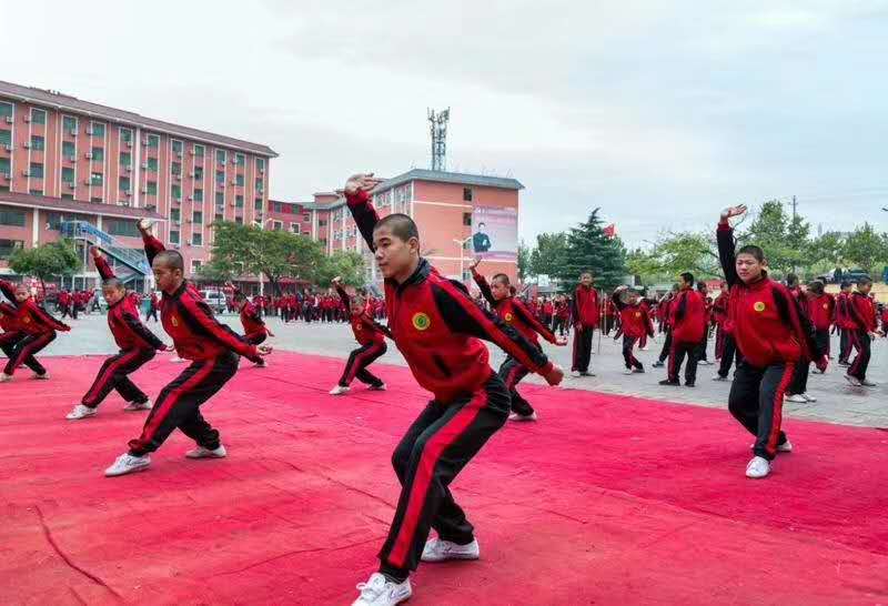 嵩山少林寺武校保障学生武术训练中的安全